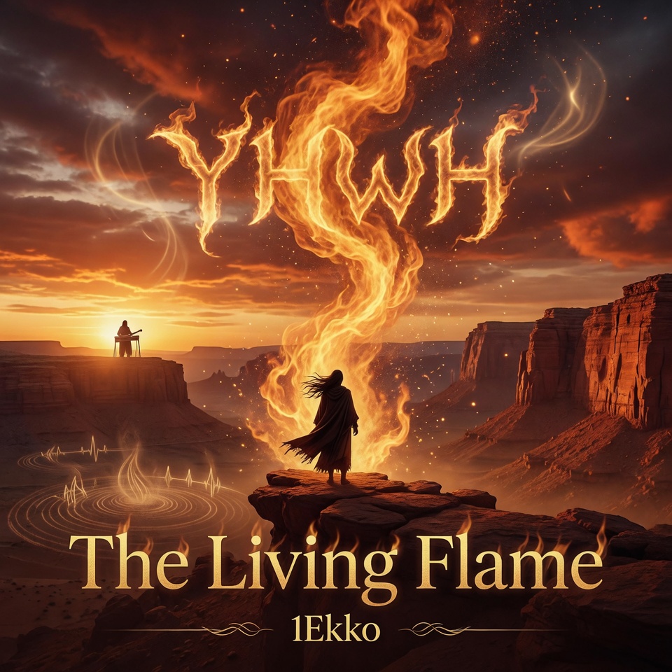 The Living Flame album cover